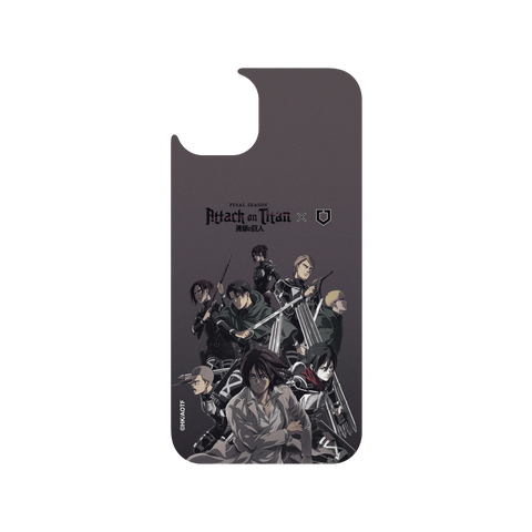 Collab Attack On Titan Clear Case of iPhone 15 Plus