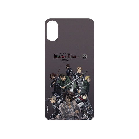 Collab Attack On Titan Mod NX Backplate of iPhone X
