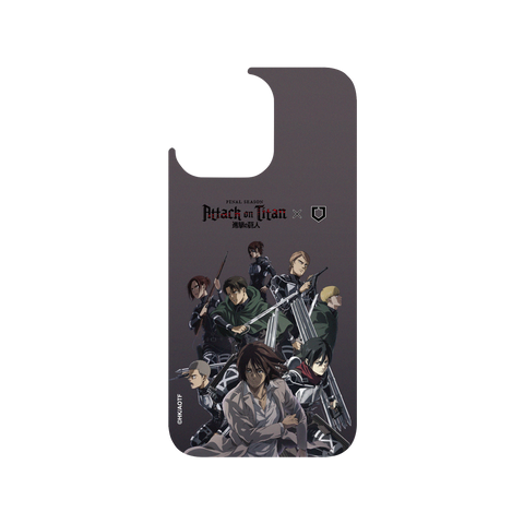 Collab Attack On Titan Clear Case Magsafe of iPhone 14 Pro Max
